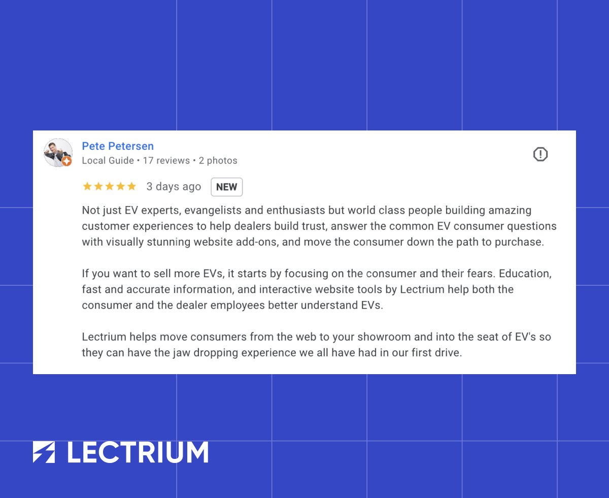 lectrium's tweet image. Huge thanks to @PetePetersen for the amazing review! ⚡