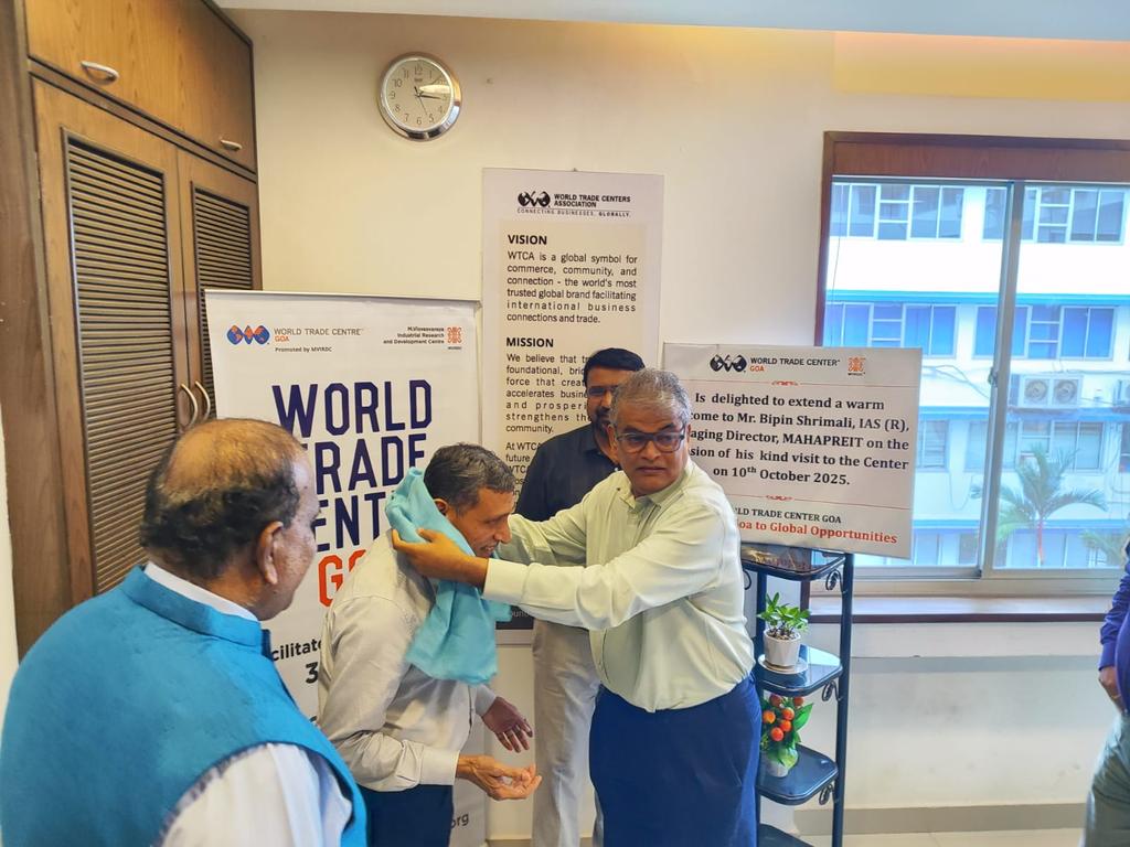 WorldTradeCenterGoa tweet media