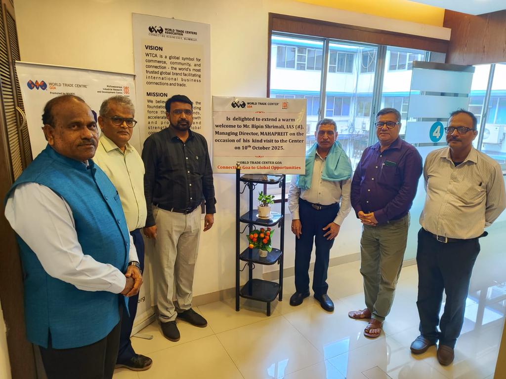 WorldTradeCenterGoa tweet media