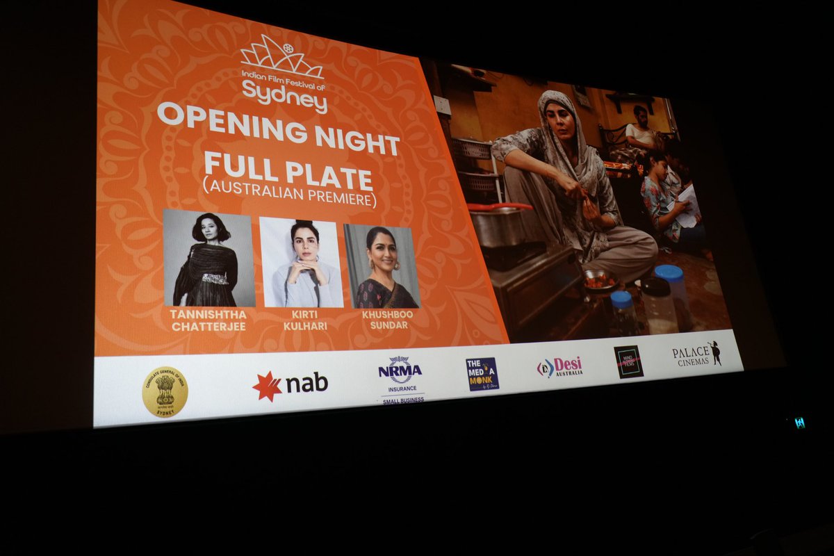 iffsyd's tweet photo. A big thank you to our special guest Khushboo Sundar for officially opening the celebrations - what a night to remember! https://t.co/MISvb4HWuH