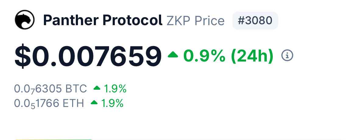 It seems like the #privacy narrative is back in full swing these days with $ZEC on the rise; also $ANYONE finally is recovering well 💪🏻

Today I set my sights on another #privacy project that in my opinion is really underrated also because the mainnet will be released in Q4!