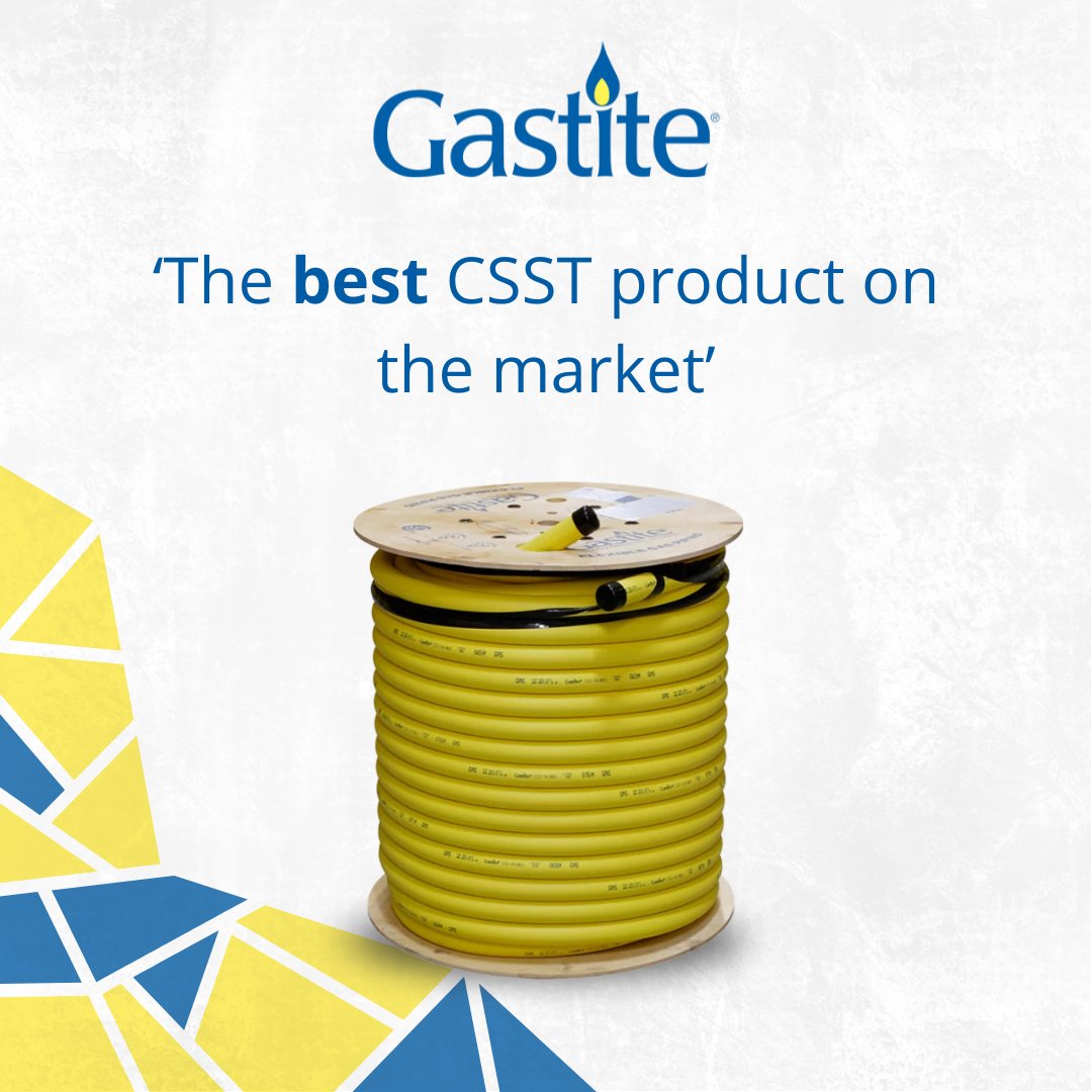 GastiteUK's tweet image. Gastite® UK delivers high-quality, reliable, and safe CSST solutions you can trust. Designed for efficiency and compliance, our products make every installation easier and more secure.

#Gastite #CSST #GasEngineering #TrustedSolutions #InstallerSupport