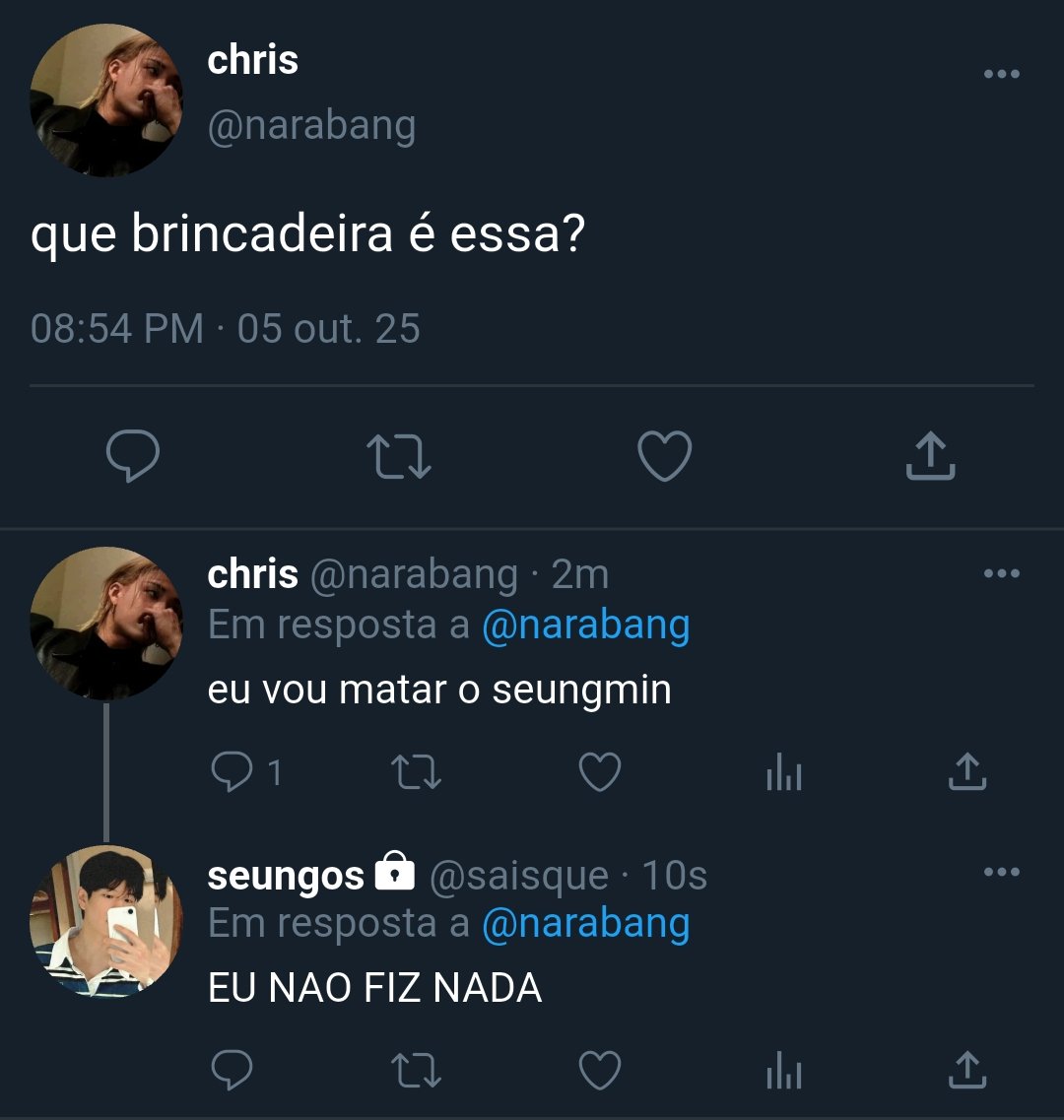 httaee's tweet image. minchan au 🙂‍↕️ por gentileza (PG)

incrédulo por ver alguém namorar uma pessoa tão escrota minho pede, gentilmente, para que bang chan termine seu namoro e fique consigo, alegando que o fará muito mais feliz!