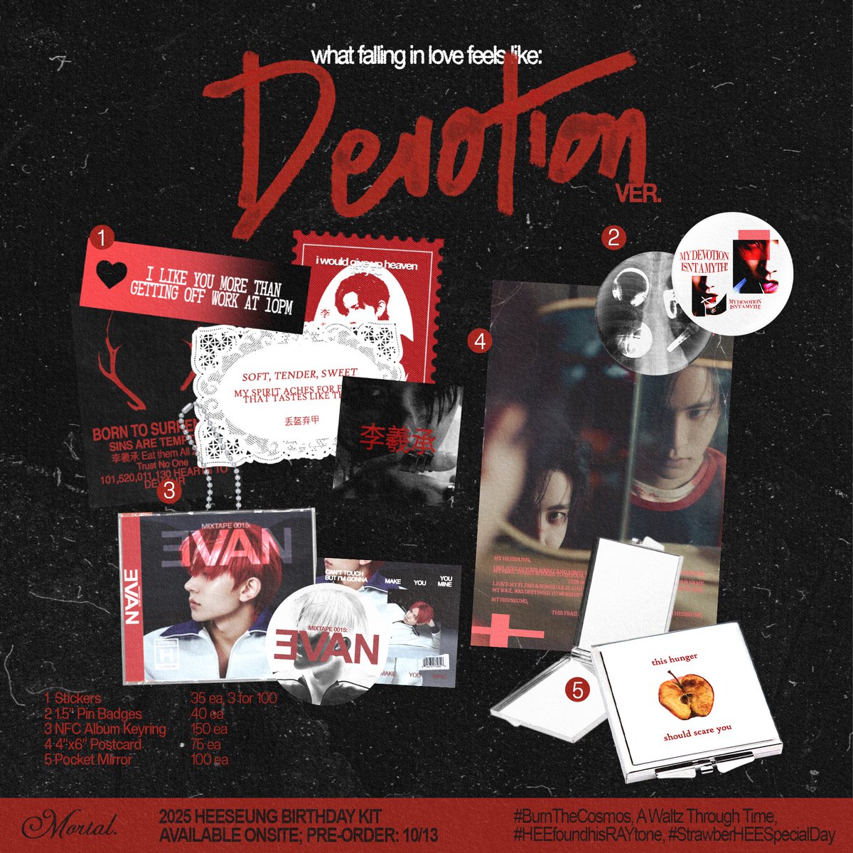 what is this burning desire? ☁️🩸

drop by and find out:
🛒 10.12 #BurnTheCosmos, K:TA Cafe
🛒 10.12 A Waltz Through Time, HYST Cafe
🛒 10.12 #HEEfoundhisRAYtone, Mabuhay Teahouse
🛒 10.19 #StrawberHEESpecialDay, KALDI Coffee and Bar Lounge QC

see you! 🐑
