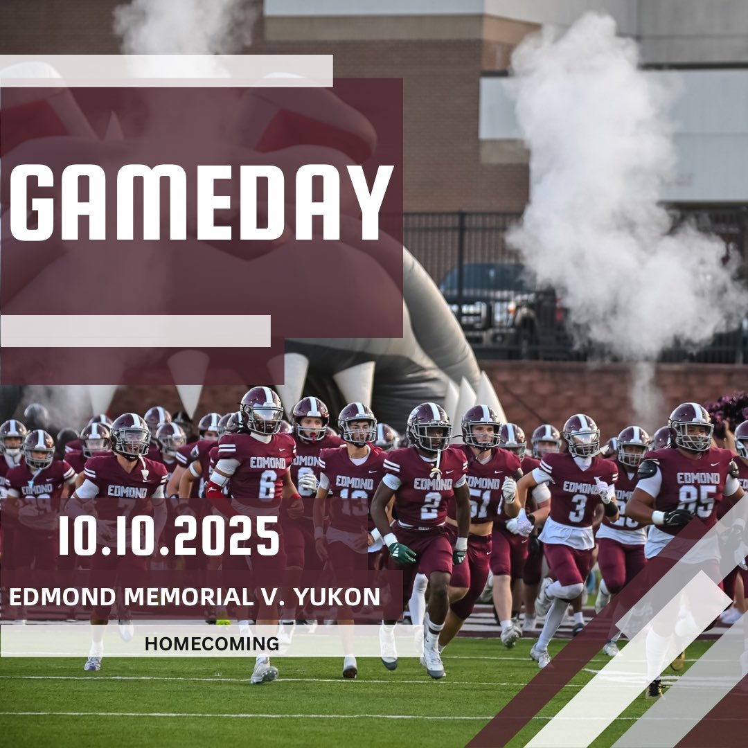 GAMEDAY❗️
📍 Homecoming v. Yukon 
⏰ 7 PM
Stream @ krefsports.tv 

#GoDogs #DTMSM