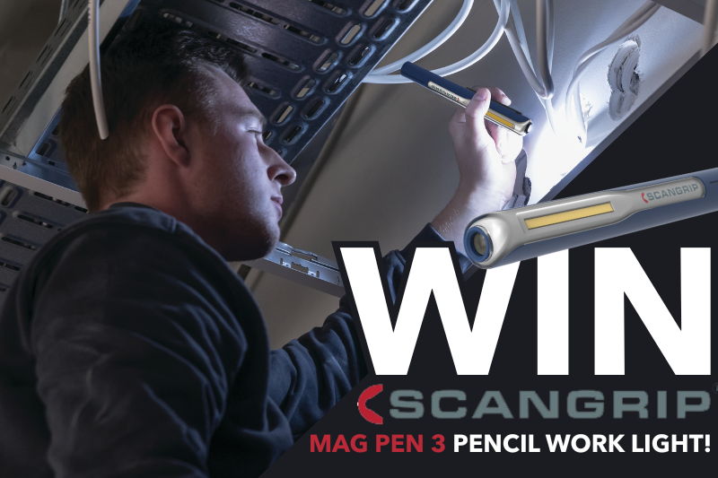 proelectrician's tweet image. GIVEAWAY 🔦 WIN a Scangrip MAG PEN 3 Pencil Work Light!

The MAG PEN 3 pencil work light is a ‘must have’ tool for every electrician – always sharp and always at hand!

➡️ Enter the FREE prize draw here: bit.ly/4h0eEn2 

#worklight #scangrip #giveaway #prizedraw