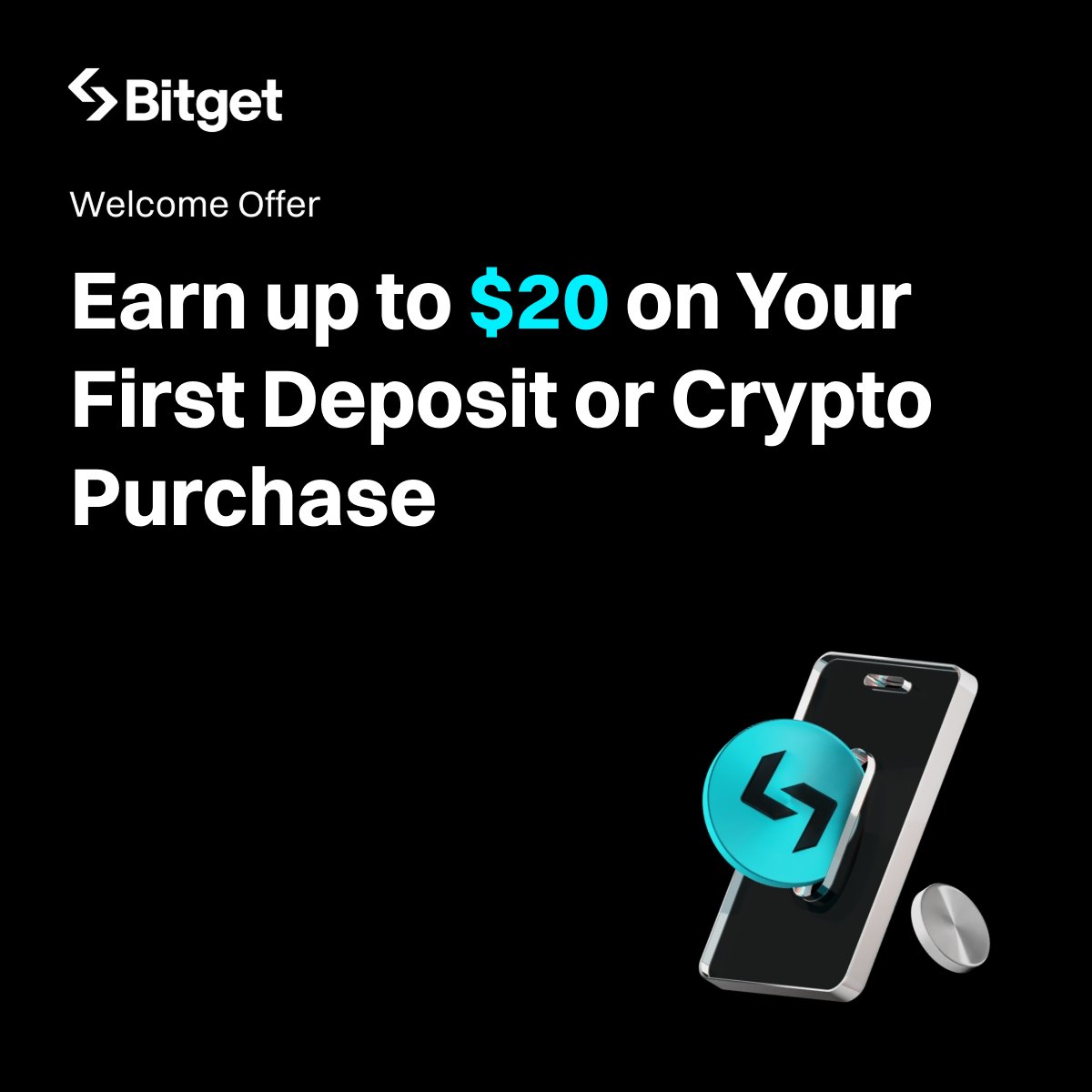 bitgetglobal's tweet image. Get 100% guaranteed #BGB rewards instantly when you buy crypto with credit/debit card or top up your fiat balance via bank deposit! 

Bonus: Every 20th, 40th, 60th, 80th, and 100th user who completes the task each day will receive an extra $20 worth of BGB!

Buy now:…