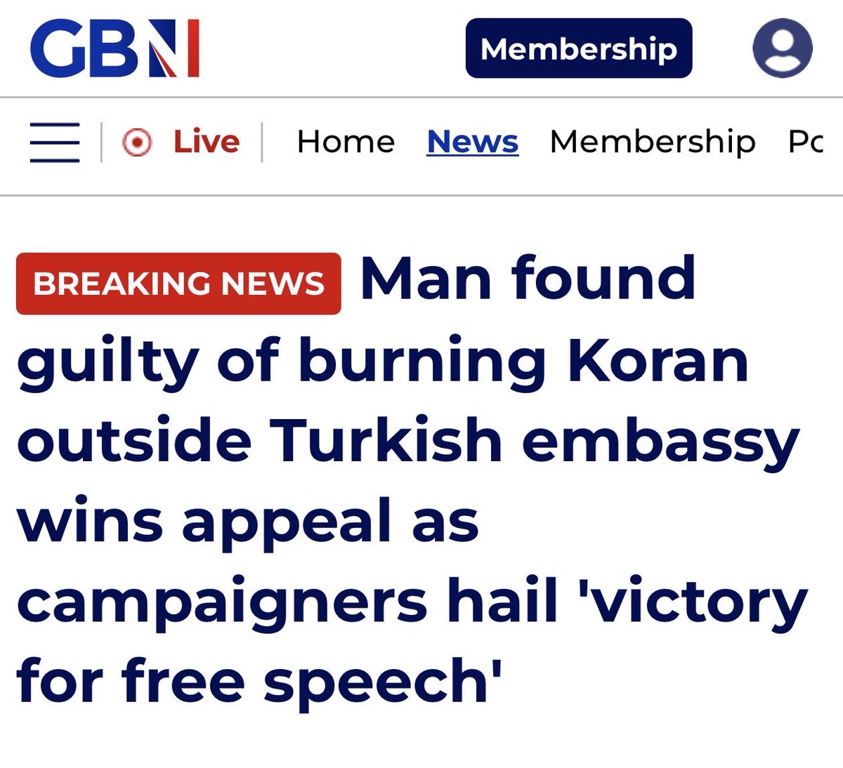 A huge victory for free speech!