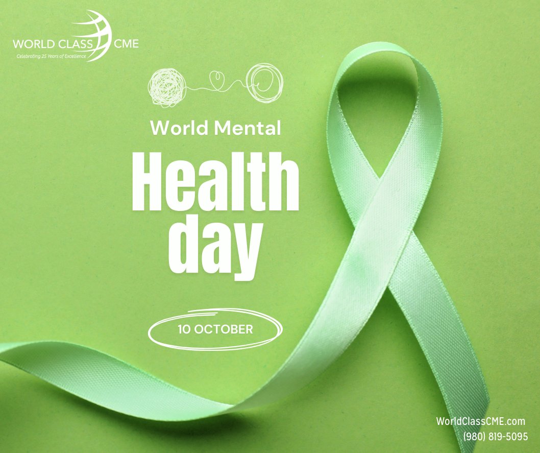 🌍✨ Happy World Mental Health Day! Let's celebrate the vibrant tapestry of our minds and the strength we all hold. 🎉💚 Remember, it’s okay to not be okay. Let's lift each other up and create a supportive space for all! 🥳 #MentalHealthMatters #SelfCare 🌼❤️