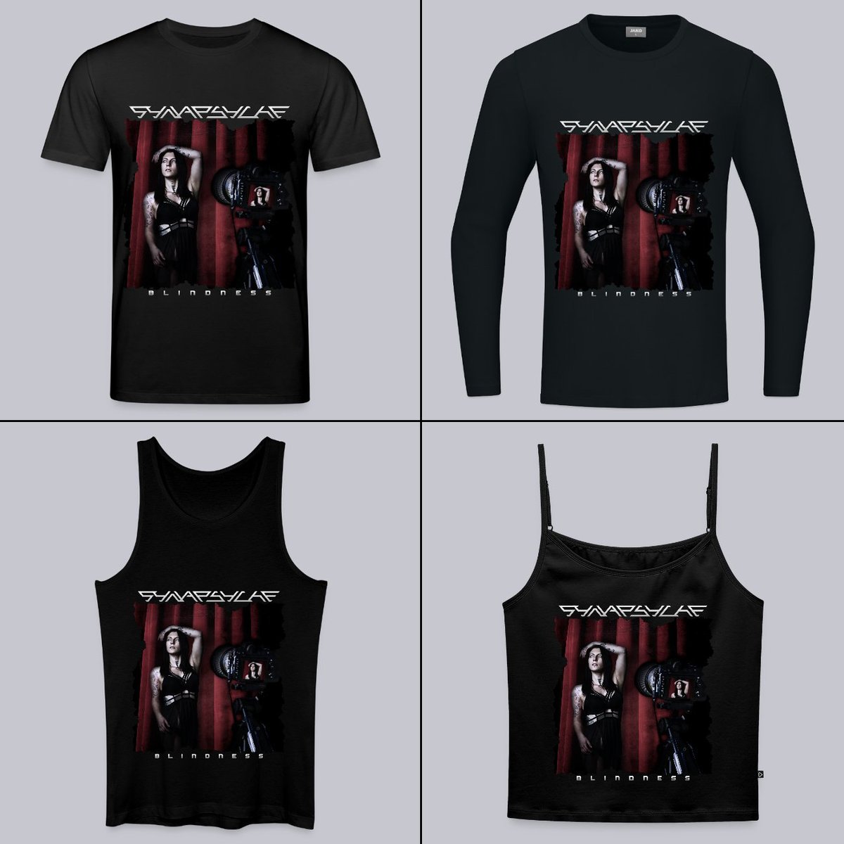 The #Synapsyche BLINDNESS collection
👉synapsyche.myspreadshop.net

UNISEX T-SHIRT
synapsyche.myspreadshop.net/blindness-A689…

UNISEX LONGSLEEVE
synapsyche.myspreadshop.net/blindness-A689…

MEN'S TANK TOP
synapsyche.myspreadshop.net/blindness-A689…

WOMEN'S TANK TOP
synapsyche.myspreadshop.net/blindness-A689…

#merch #store #shop #merchandise #webstore #webshop