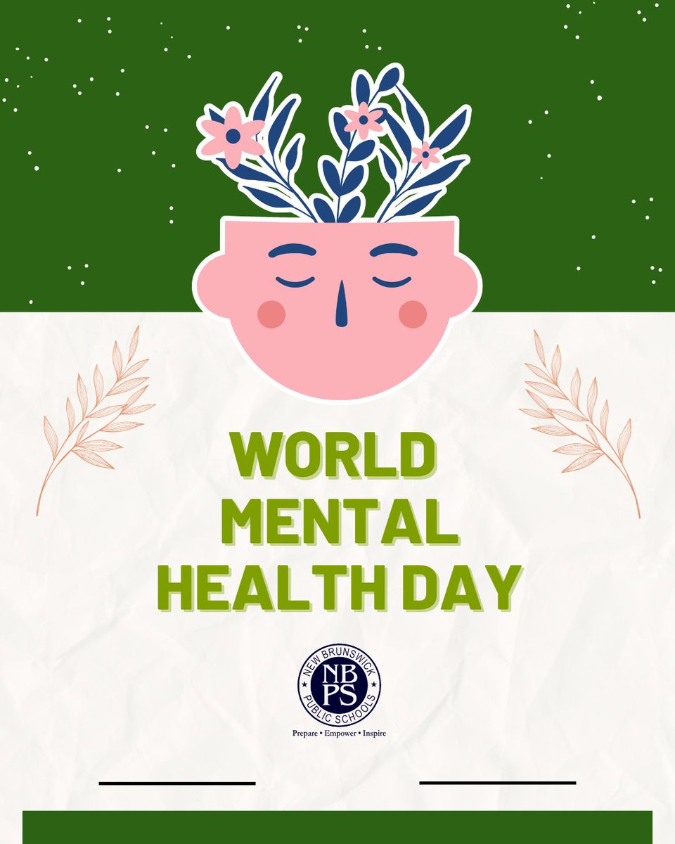 💚 Today is World Mental Health Day — so be sure to check in with yourself and others. Prioritizing mental health is every bit as important as physical health. You are never alone. #WorldMentalHealthDay