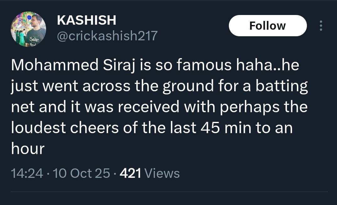day6596's tweet image. There are very few players in IND who are not generational or a big superstar but they have the streets with them.Siraj is among one of those  players.Loved by almost all of IND, a pure soul who just gives his all despite not being supremely talented #INDvsWI #WIvsIND #Siraj