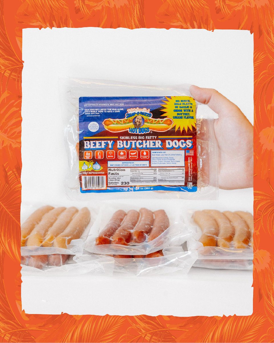 Ralphie’s Frankfurters, Maple Smoked Beef Dogs, or Beefy Butcher Dogs… why choose just one?

Order Snap-O-Razzo online today and get the snap shipped straight to your door 👉 snaporazzo.com