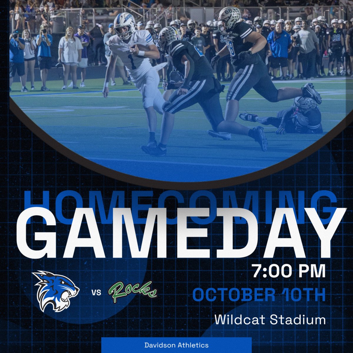 Nothing like Homecoming &amp; Friday Night Football!

We have some Davidson Alumni Participating with Band &amp; Cheer! 

#GoWildcats