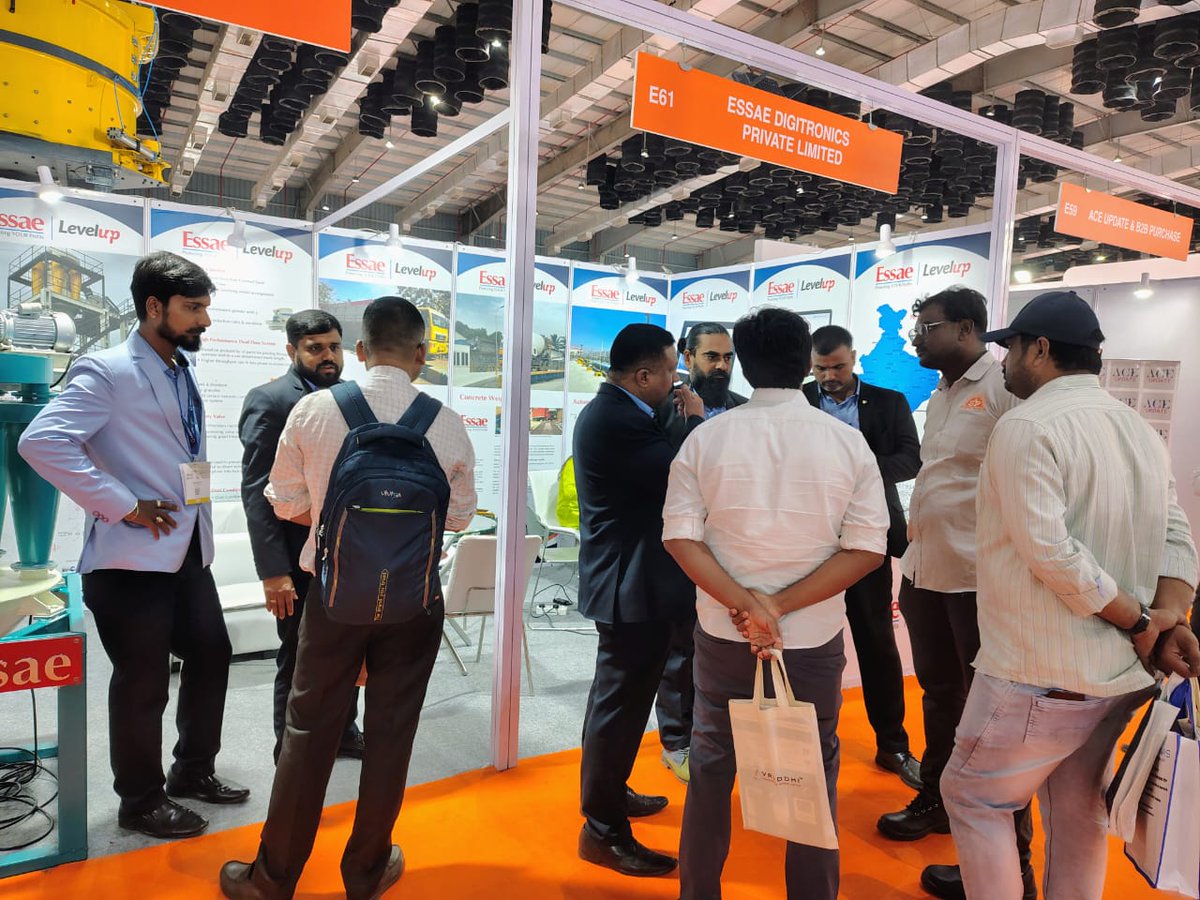 EssaeDigiIndia's tweet image. 🏗️ Day 3 at World of Concrete India 2025!

Great conversations and booth visits today. We showcased our precision weighbridges and engineered sand plant solutions.
Thanks to all who visited Booth E61 at BEC, Mumbai!

🌐 essaedig.com

#EssaeDigitronics #Madeinindia