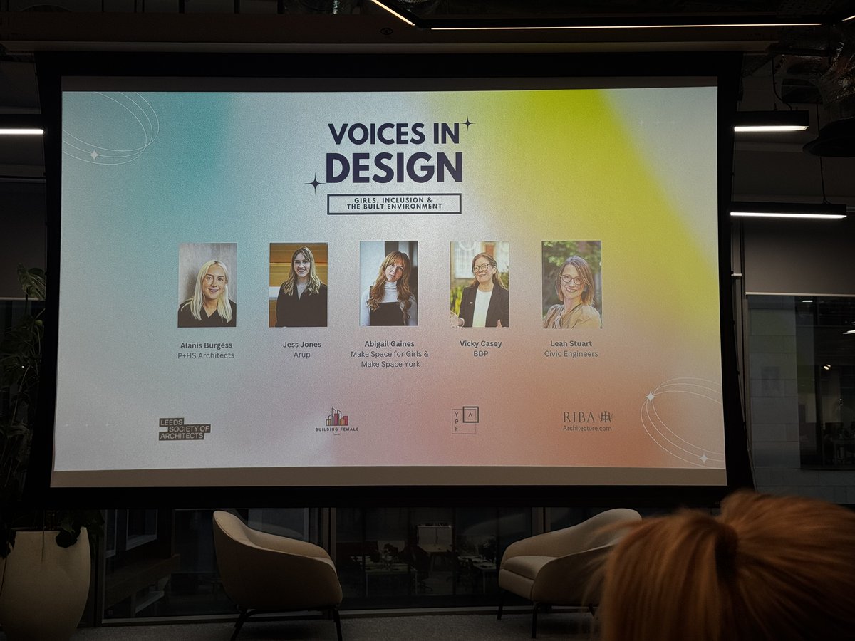 influence__ltd's tweet image. Hosted by Building Female, @leedsarchitects @RIBA #YAPF, Lily spent an inspiring evening at the Voices in Design in #Leeds

A key speaker from Make Space for Women and a wider panel focused on inclusive #landscapedesign and how we can design sensitively to young women and girls
