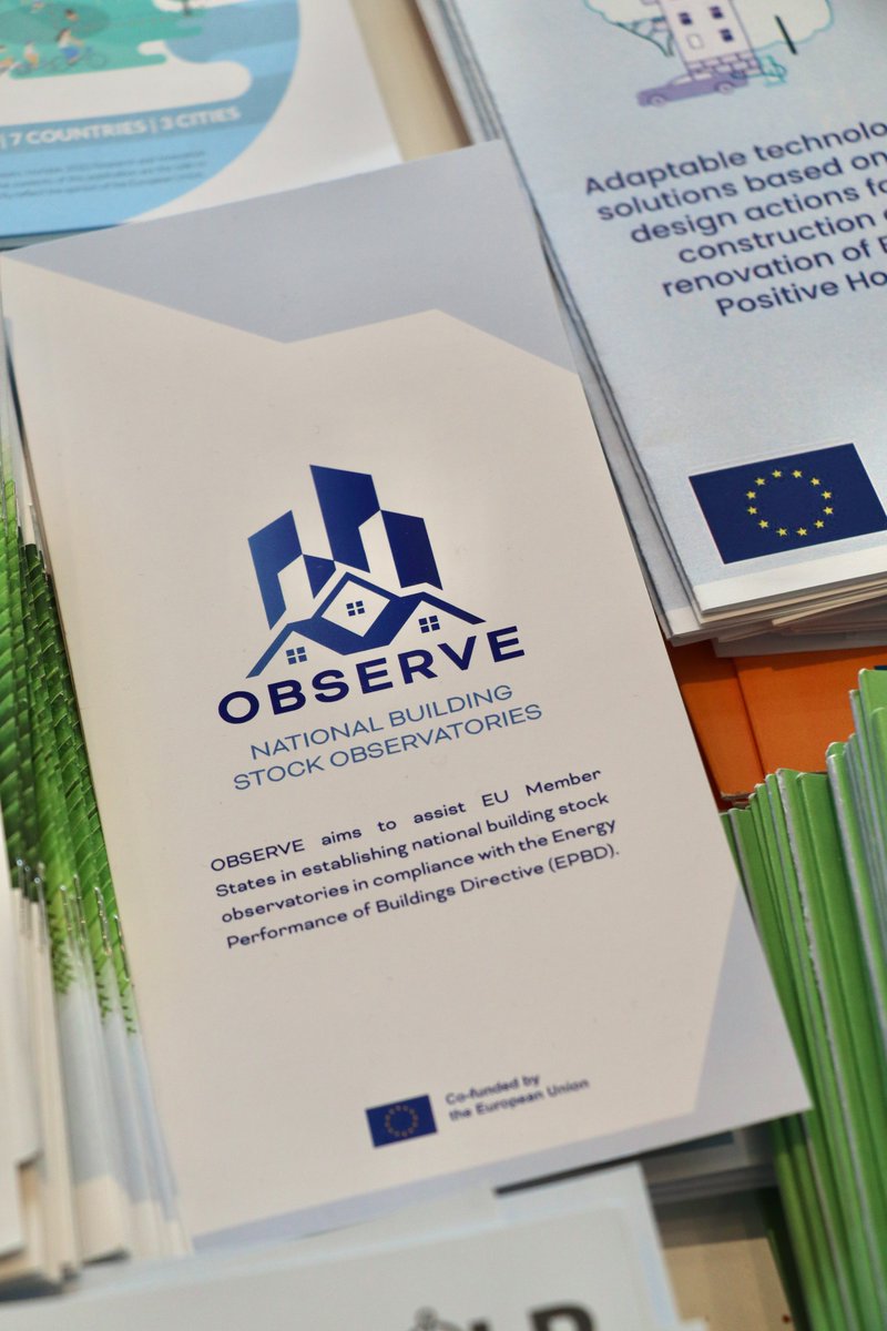 Yesterday at #SustainablePlaces2025, the OBSERVE workshop united experts on data &amp; tools for decarbonising Europe’s building stock 💡
Great insights on digital building logbooks, renovation passports &amp; #EPBD implementation ! 
Thanks to all partners ! 
🔗 lifeprojects.r2msolution.com/3286-2/