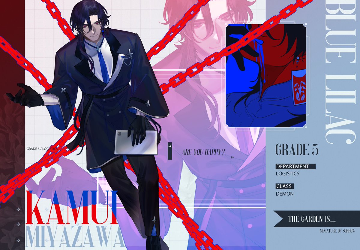 revscnr's tweet photo. Blue Lilac OCs https://t.co/v5aaYELOCT