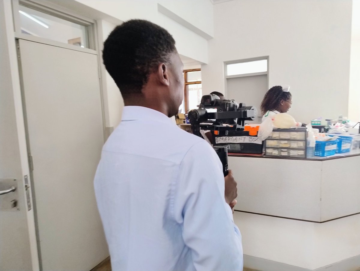 From medicine to medical research and now documentary filmmaking 🎥. #BehindTheScenes