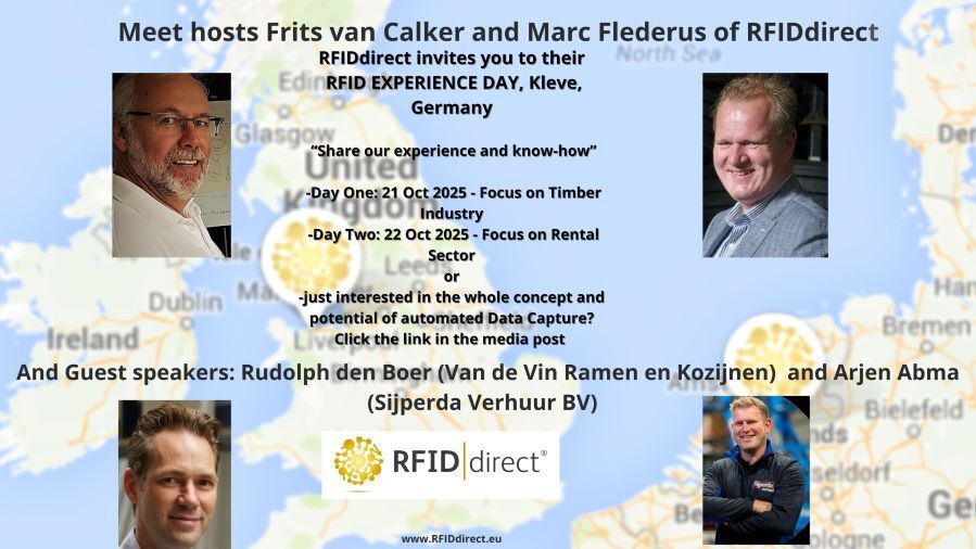 RFIDdirect's tweet photo. Not sure about #RFID?
See for yourself in our 'taster days' will help you optimise #operationaldata: 
1️⃣ Delays, inefficiencies, quality inconsistencies 
2️⃣ Struggling with data
3️⃣ Reducing waste/time
4️⃣ Meeting competition head-on
5️⃣ User-friendly tools 
https://t.co/HfvlgwNAyH https://t.co/DvOwxAfUQI