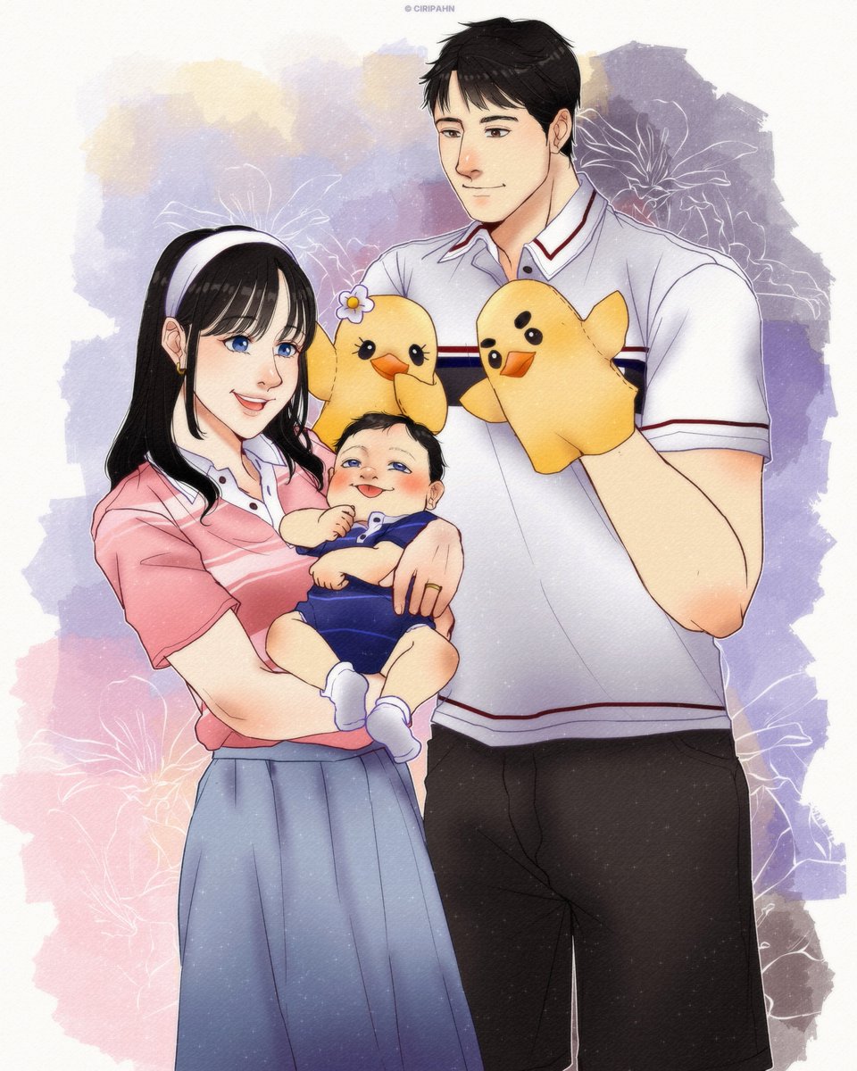 CIRIPAHN's tweet image. OC
&quot;Ayah Mamah &amp;amp; Althaff&quot; 

#oc #ocsbase #anaknyacirii #artidn