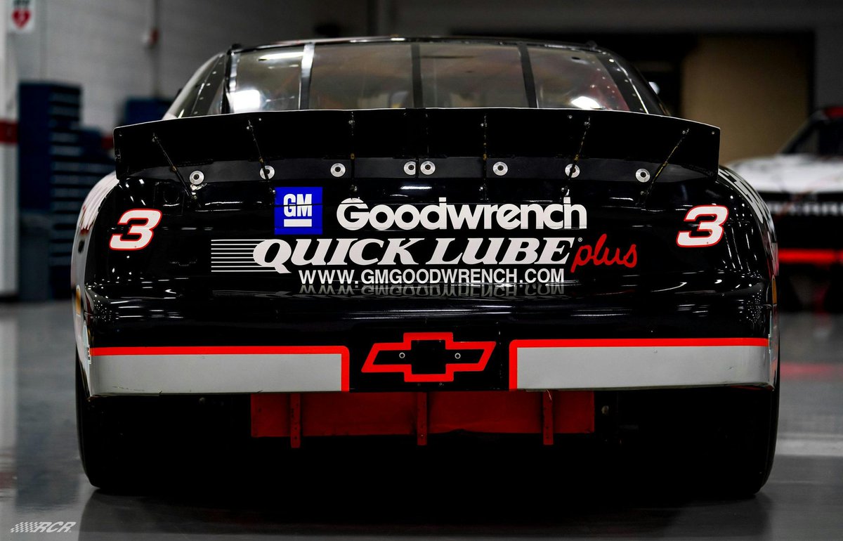 #askdalejr <a href="/DaleJr/">Dale Earnhardt Jr.</a> always noticed your dad's cars always put the 3 on both sides of the rear tail. Why did they do that, while other teams put it on the required left side of the tail?