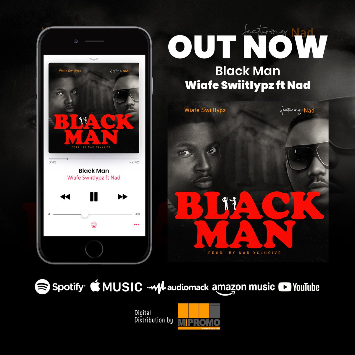 Stream/download ‘Blackman’ by Awurade Swiitlypz ft. Nad on all digital music stores.
🔗 mipromo.lks.to/WiafeSwiitLypz…
#MiPROMO