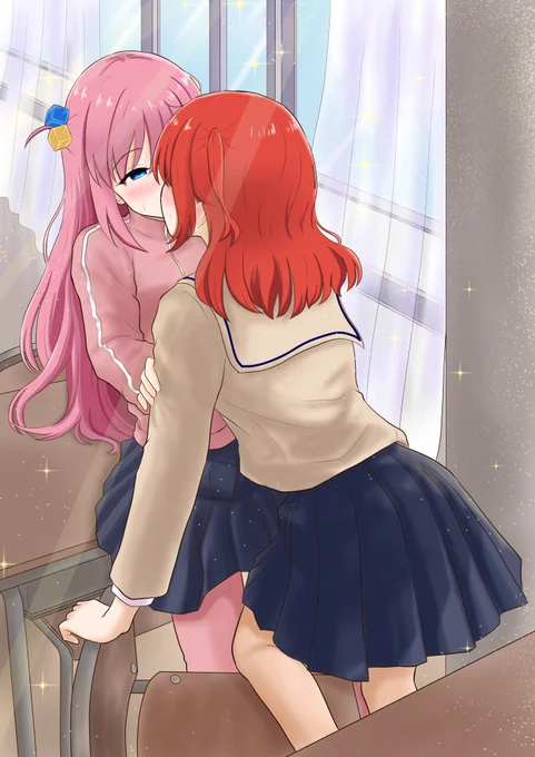 再掲ぼ喜多 ぼっちちゃんの目のハイライトがないのがお気に入りです。 #ぼっち・ざ・ろっく