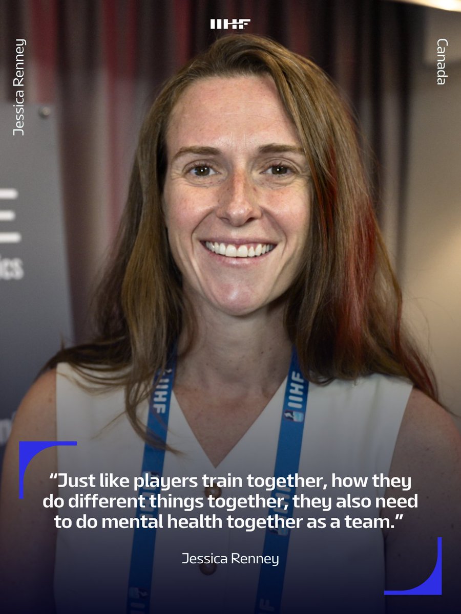 IIHFHockey's tweet image. Maintaining mental health is a team sport in itself.🤝
#MentalHealth #IIHF