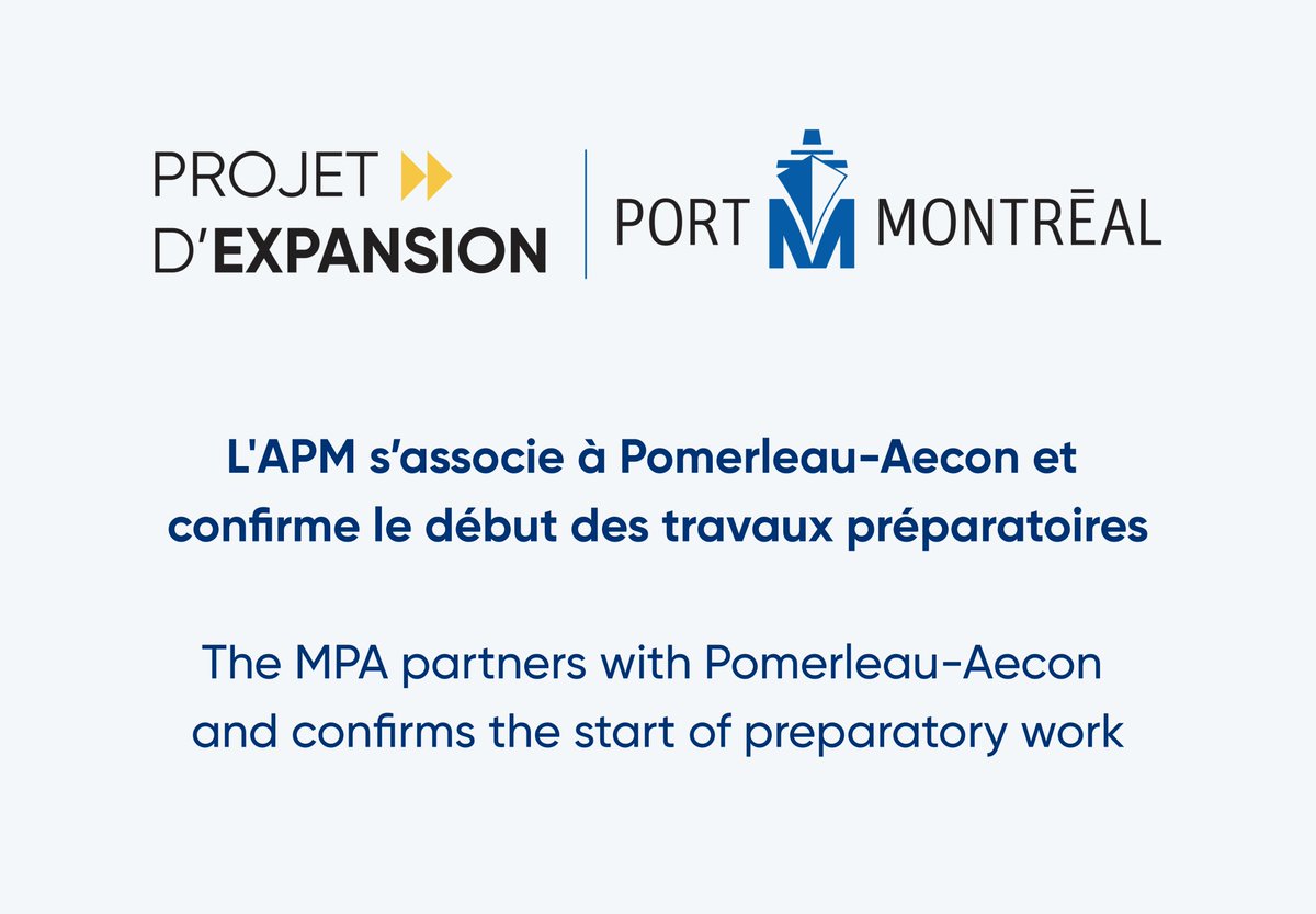 Port de Montréal tweet media