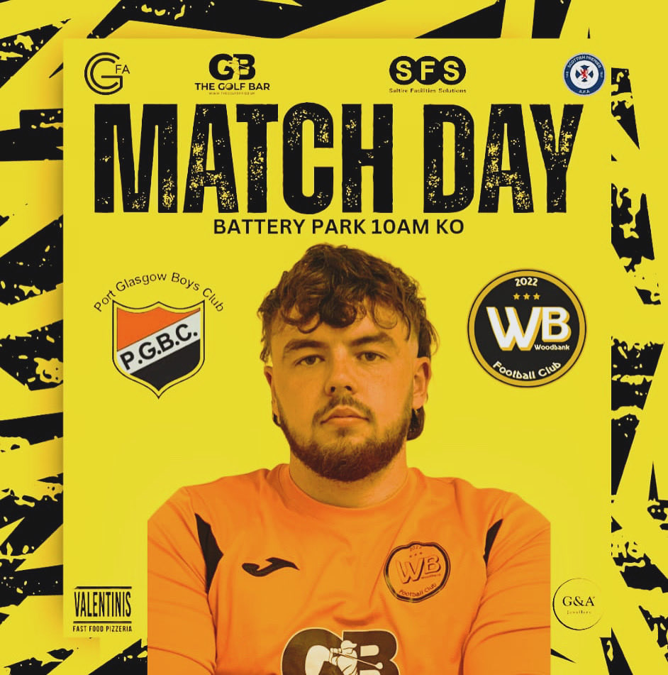 Woodbank AFC (@woodbankafc) on Twitter photo FIXTURE FRIDAY
Tomorrow’s Game
vs Port Glasgow BCFC
Battery Park, Gourock
10am Kick Off
🟡⚫️🟣
<a href="/spafaofficial/">Scottish Premier AFA</a>
<a href="/GlasCollegesFA/">Glasgow Colleges FA</a>
<a href="/scottish_aff/">AmateurFixturesResultsSCO</a>
<a href="/ftsc0res/">fulltimesc0res</a> FIXTURE FRIDAY
Tomorrow’s Game
vs Port Glasgow BCFC
Battery Park, Gourock
10am Kick Off
🟡⚫️🟣
<a href="/spafaofficial/">Scottish Premier AFA</a>
<a href="/GlasCollegesFA/">Glasgow Colleges FA</a>
<a href="/scottish_aff/">AmateurFixturesResultsSCO</a>
<a href="/ftsc0res/">fulltimesc0res</a>
