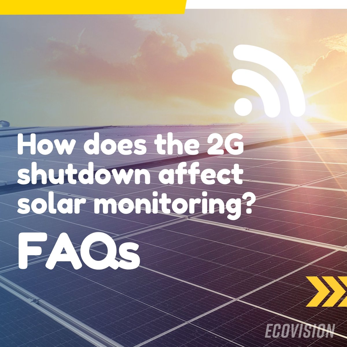 ecovision24's tweet photo. Have you noticed gaps in your solar data? This could be why.

As the 2G shutdown continues across the UK, systems using 2G-enabled devices are starting to lose connection. 

Ecovision can help. 

#2GShutdown #4GUpgrade #SmartMetering #SolarMonitoring #FutureProofEnergy #Ecovision https://t.co/jh3Uh3k5uw