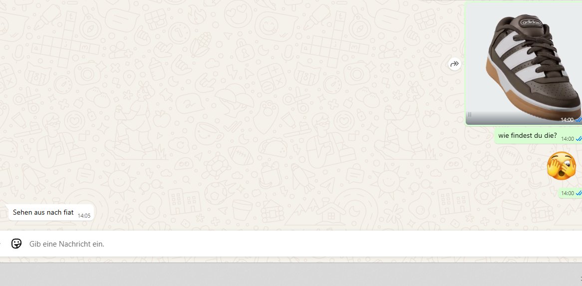 Ich habe eine Fiat Schwäche... Schuhe

meine Frau, eher weniger am Thema Bitcoin interessiert:

Sie hat´s mir richtig gegeben🤣