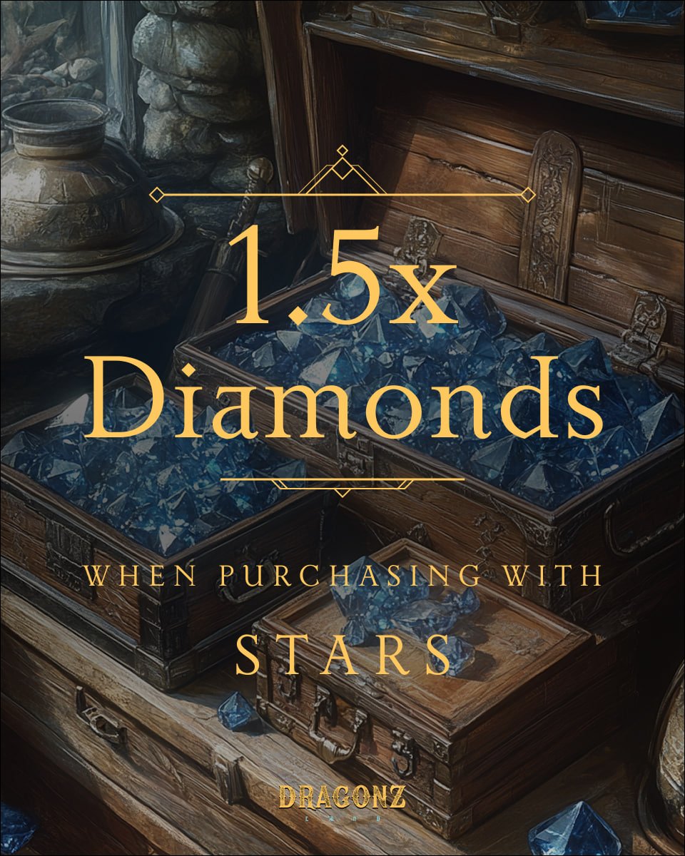🔥 Season 11 has begun... but the Abyss is just getting started.

🌀 Oblivion Abyssal rises. Shadows grip the land.
⚔️ Marduk unleashes:
🦅 Thunderbird (Rare)
🔥 Tethra the Hellborn (Legendary)

💎 1.5x Diamonds with STARS until Oct 13, 12 PM CEST!
Fuel your rise. Dominate the