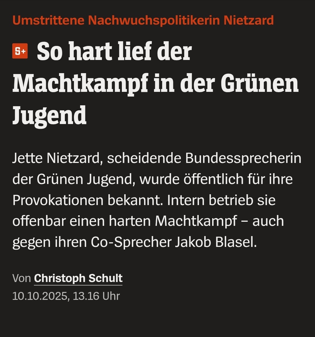 kev_thomsen's tweet image. Das kommt ja mal überhaupt nicht überraschend 😭🤭

#JetteNietzard #GrueneJugend #GJ #Jette 

spiegel.de/politik/deutsc…