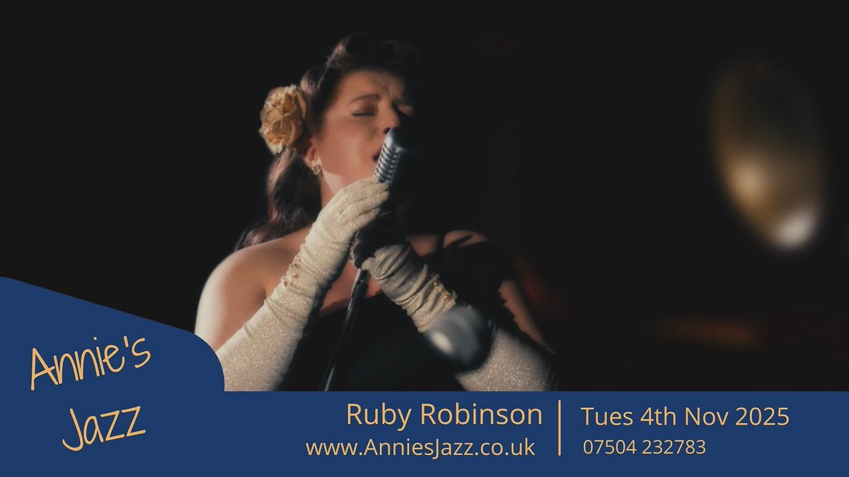 rubythejazzdiva's tweet image. ANNOUNCEMENT! 📣

Are you free on Tuesday 4th November?
GOOD!

Where?
Annie’s Jazz Club at Chalkwell Park Rooms, Essex

When? 
Tuesday 4th November 2025
Doors/Dinging: 18:00
Music: 20:00

Tickets?
LINK IN BIO!

SEE YOU THERE!✨
R 💋

#thejazzdivaofourera #anniesjazzclub
