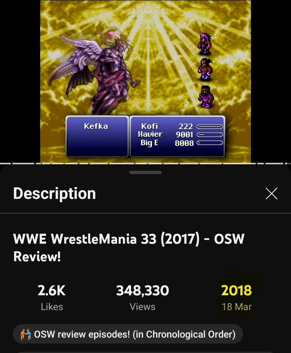 Getting copyrighted on a seven and a half year old video! Demonetises the entire thing for some NES music at the very end 🌈

I'm gonna snip it out soon if u want to watch it unaltered 
youtu.be/W0Y2jjopKMw?t=… (Or if you're from the future, see what I replaced it with)