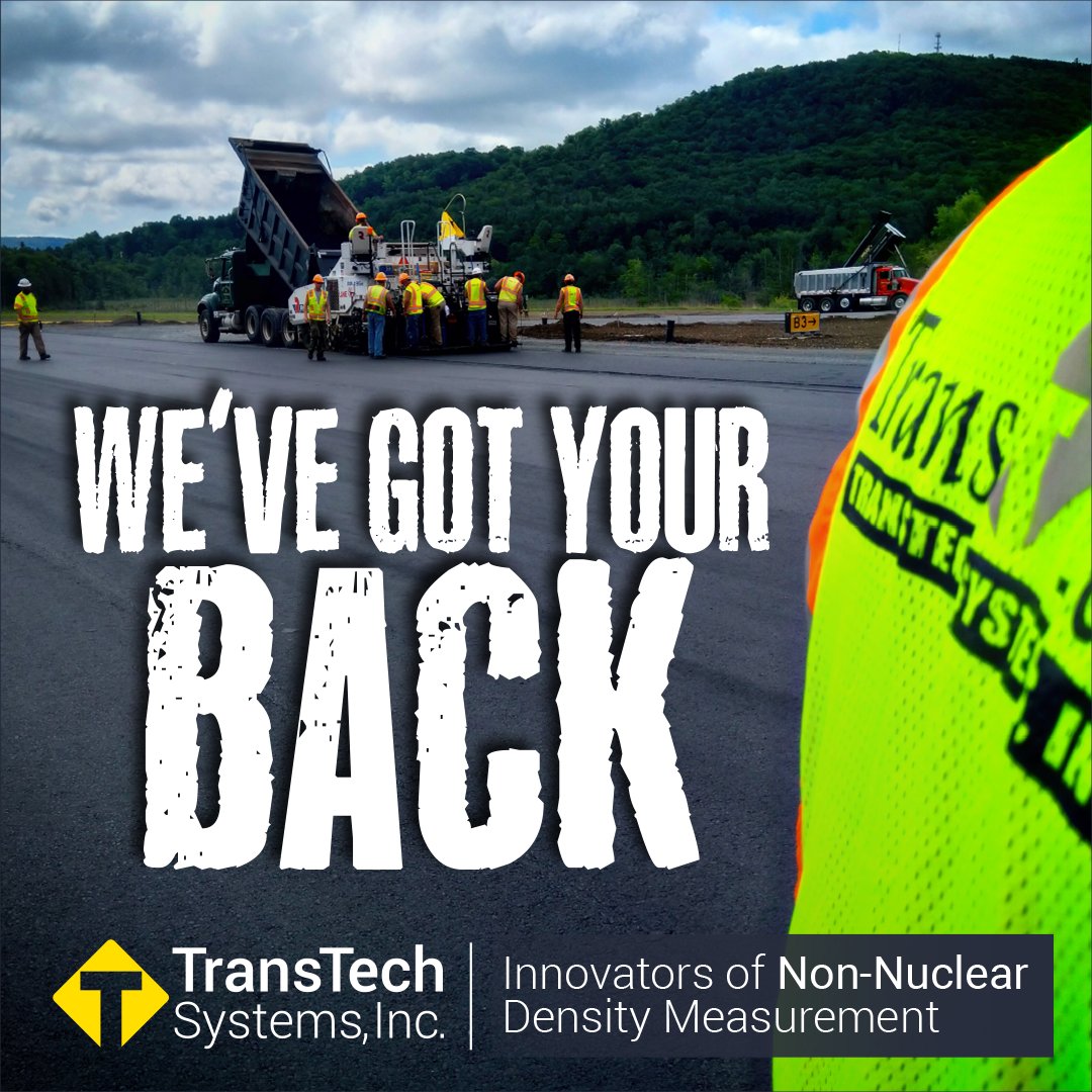 TransTechSystem's tweet image. From a full range of training videos available on YouTube to experts ready to take your call, we know how to support our contractors. Reach out to schedule a factory visit; we’d love to have you visit our headquarters! 🤜🤛 

#TransTechSystems #AsphaltDensity #AsphaltPaving
