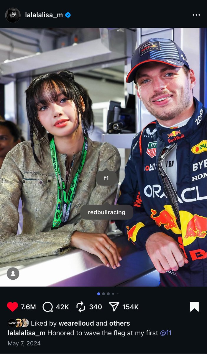 LisaVote50's tweet image. Lisa’s first appearance to F1 was with Redbull in Miami viewership sky rocket, social media impact was through the roof. Ferrari took note and snatched her as ambassador right away. The following appearance she was representing Ferrari. This is the meaning of impact.