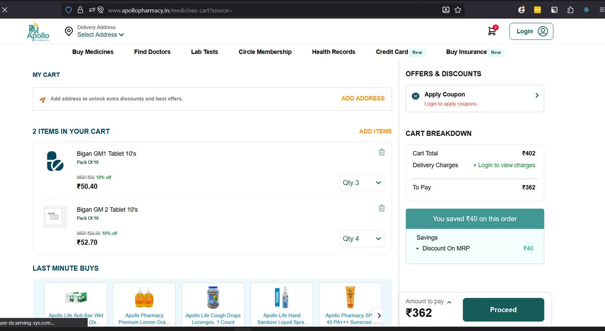 _AtulKumar2_'s tweet image. Dear @HospitalsApollo @ApolloPharmacy 

is it still ethical for you to allow Sresan Pharma products on your page?

I generated this screenshot at 17:41 IST on 10th Oct 2025. 

@MoHFW_INDIA @CDSCOWZ2011 @foodcontroller