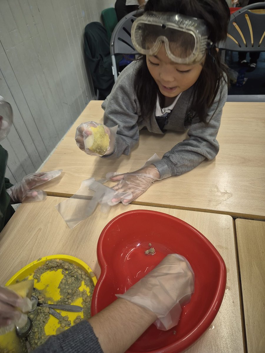 ManorParkSchSM1's tweet image. Year 4 Opal in today’s science experiment! 🧫🥼⚗️
#weareLEO #MPPAscience