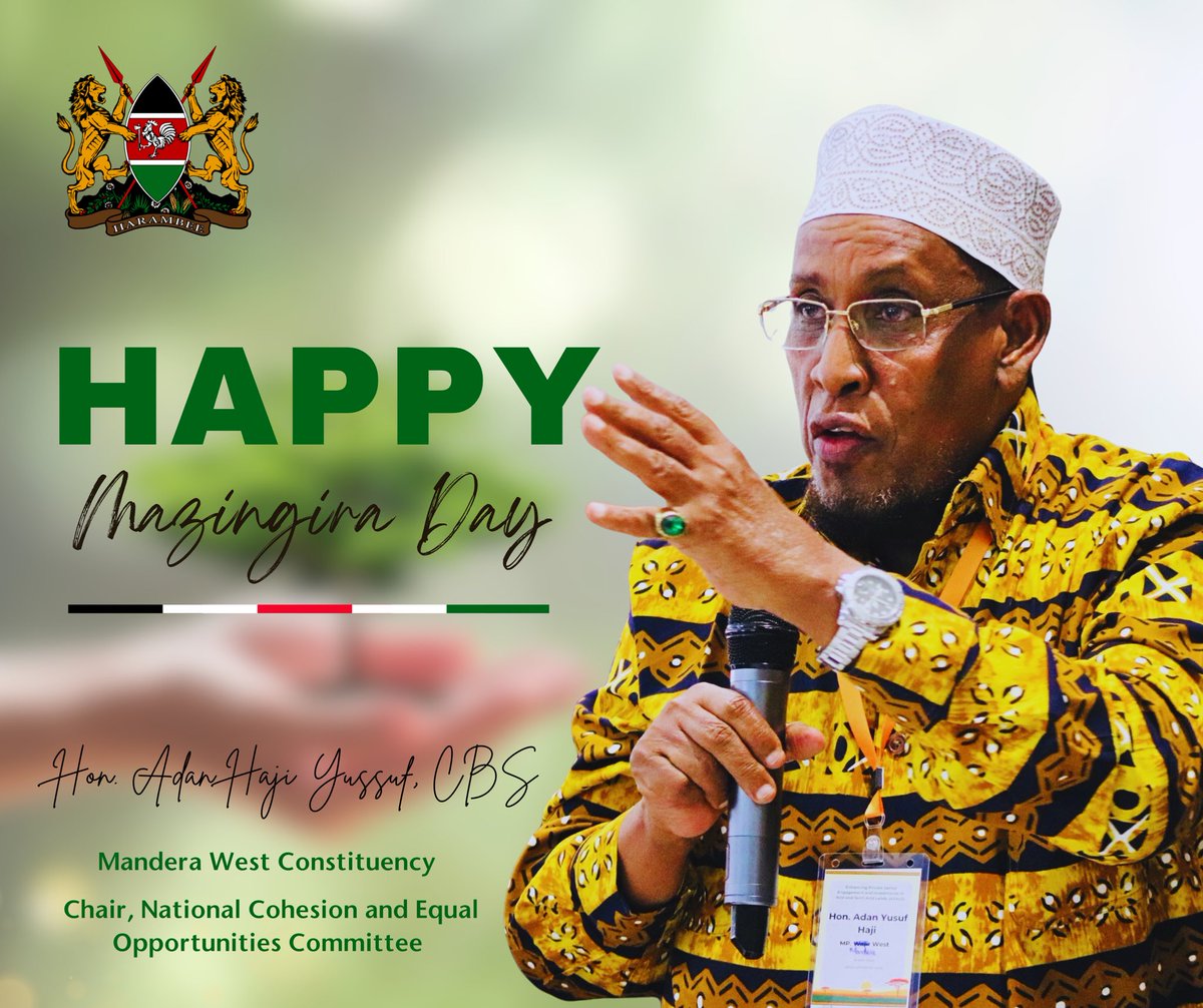 Hon. Adan Haji Yussuf, CBS (@honadanhaji) on Twitter photo 