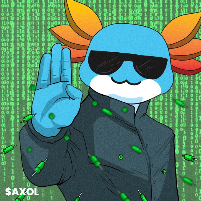 NodeOfWeb3's tweet image. Still holding $AXOL and waiting for my pet Axoloti to start talking. If this isn’t utility, I don’t know what is. 🦎📈💙