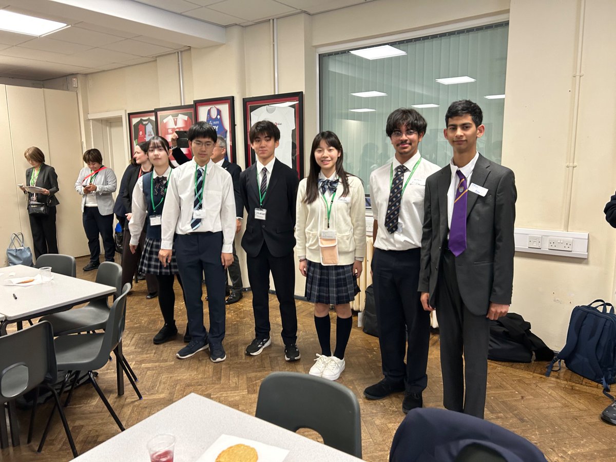 This morning we welcomed visitors from 7 schools in Tokyo for cultural and language exchange with <a href="/DartfordGS/">Dartford Grammar</a> Y12 students. It was great to find out more about each other’s lives and education systems <a href="/jpflondon/">Japan Foundation UK</a> #SakuraNetwork