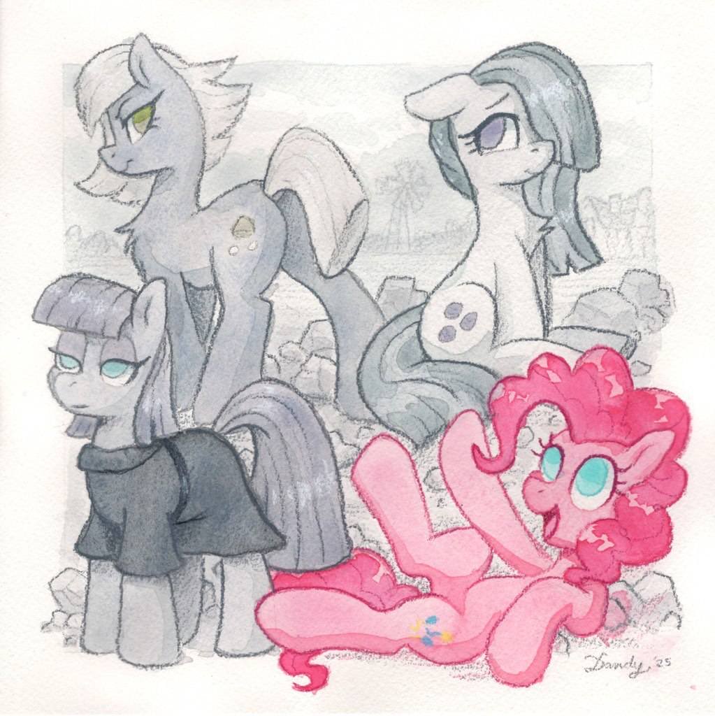 In a world of grey, be pink!