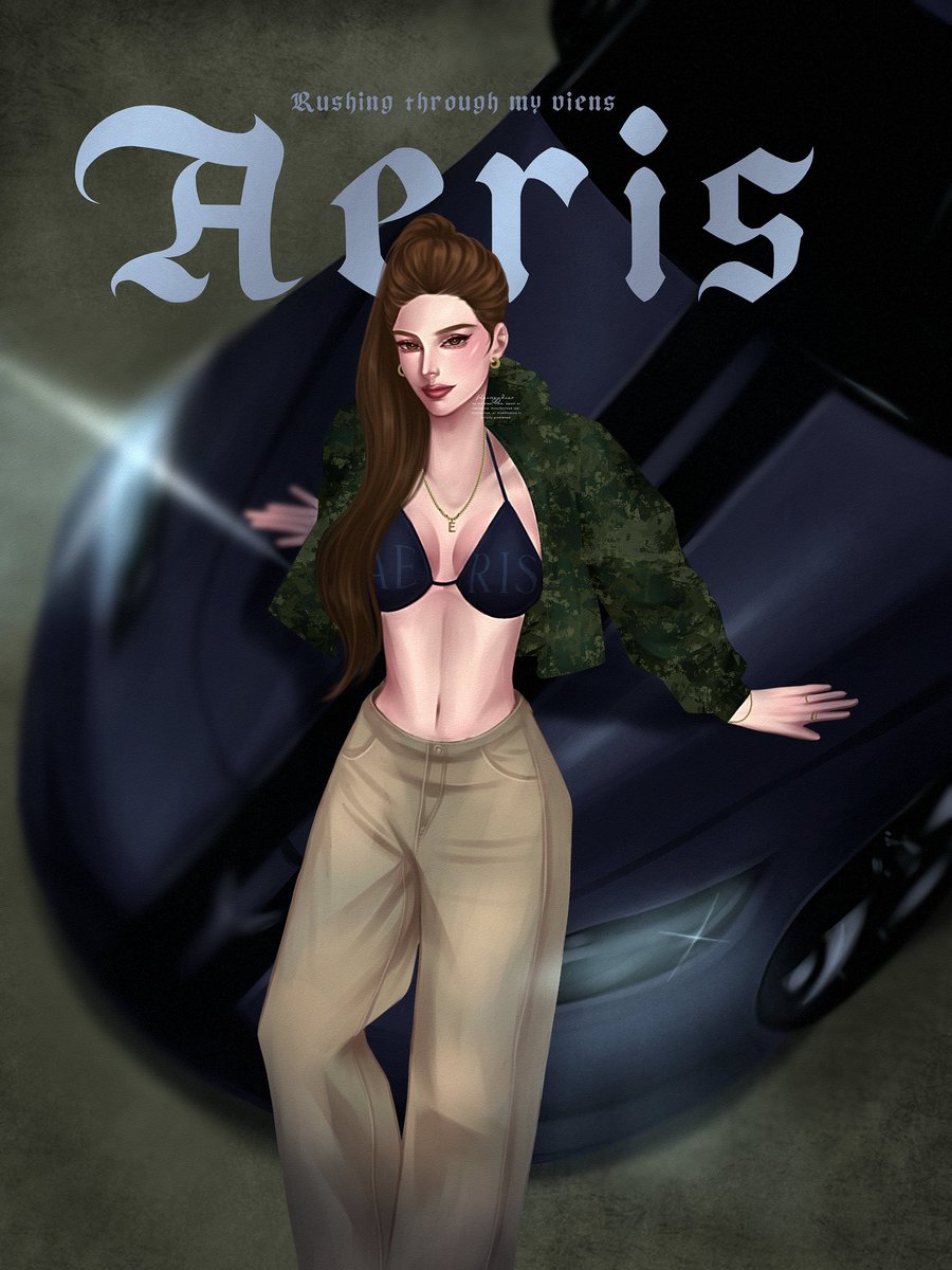 Rainyydear's tweet image. Aeris and her Corvette
Artwork by Rainyydear
Character &amp;amp; Story by Jonaxx

#jonaxx #jonahthebully #jsl #jslArtwork #jonaxxstories #artmoots #art #drawing #ArtistOnTwitter #ArtistSpotlight #rainyydear #Aeris