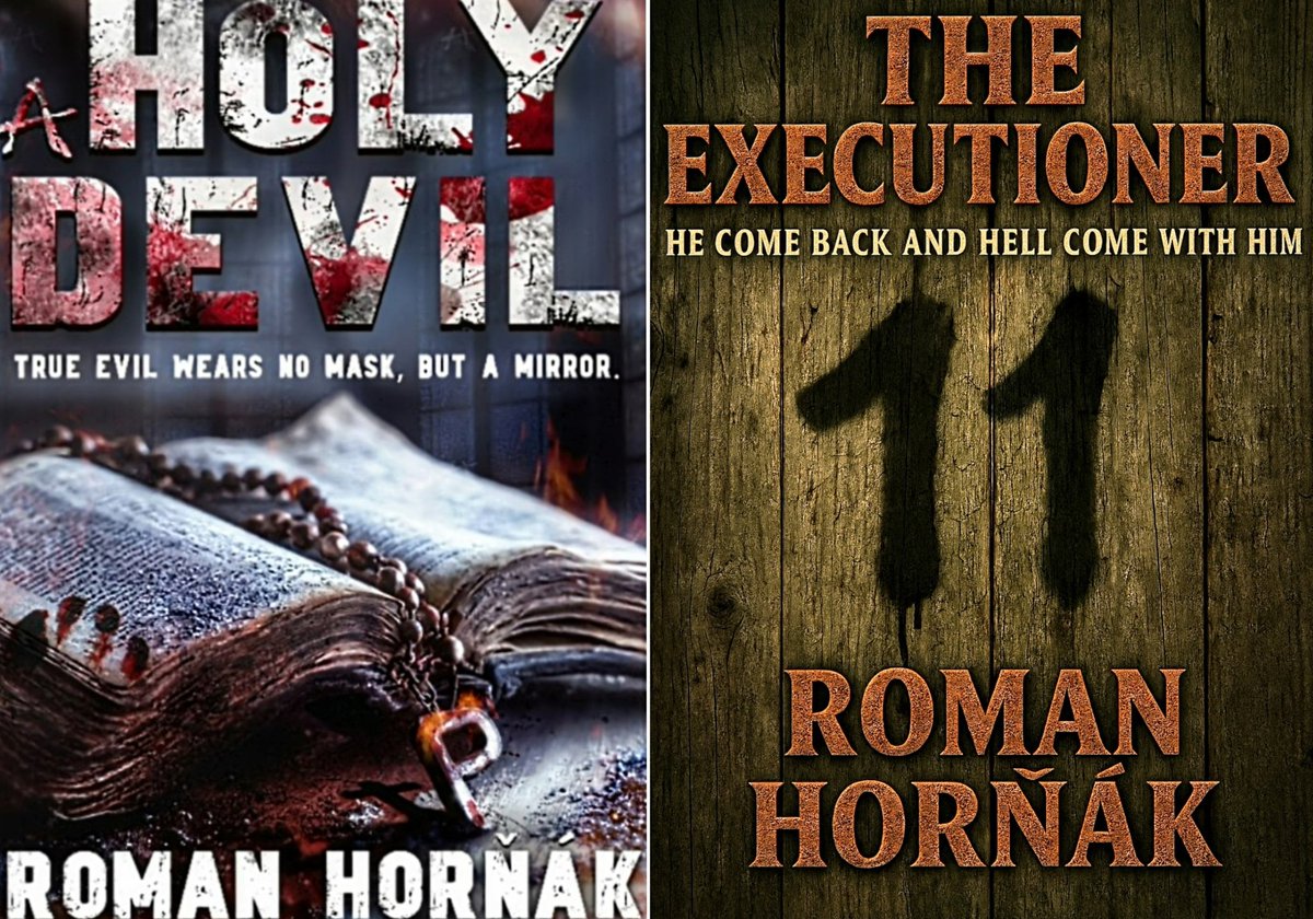 roman_hornak111's tweet image. Crime stories you want to read. They&apos;re chilling, they&apos;ll get under your skin😳.
A HOLY DEVIL - ebook, paperback, hard cover
THE EXECUTIONER - new e-book.
📢 Available on AMAZON👈👈‼️‼️‼️
#WritingCommunity #reader #Reading #readingcommunity #indieauthor #Indiepublishing…