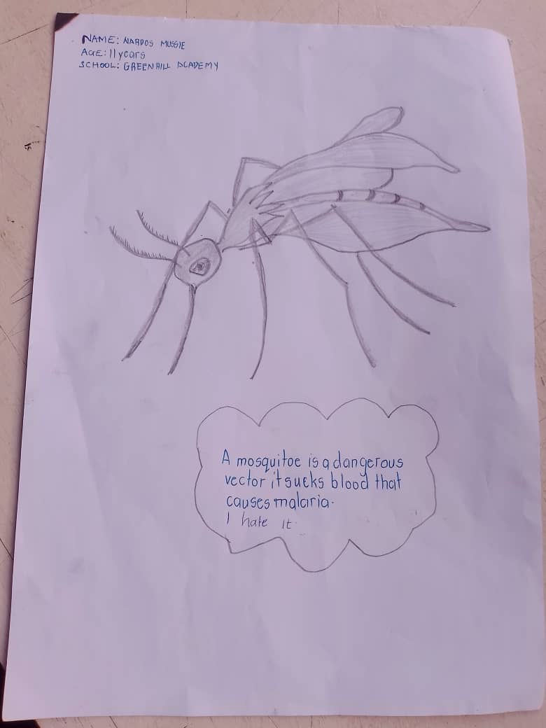CVAM_Ug's tweet photo. Every new drawing we receive tells a story  of hope, health, and a malaria-free tomorrow. 
Children across Uganda are using art to spark change and remind us all to #PreventTheBite! 🦟
Keep those entries coming your child’s imagination could inspire millions! 
@UNICEFUganda
@MinofHealthUG
@FightingMalaria
@upfm_malaria
@KinuaFoundation
#ChildrensVoicesAgainstMalaria  #EndMalaria