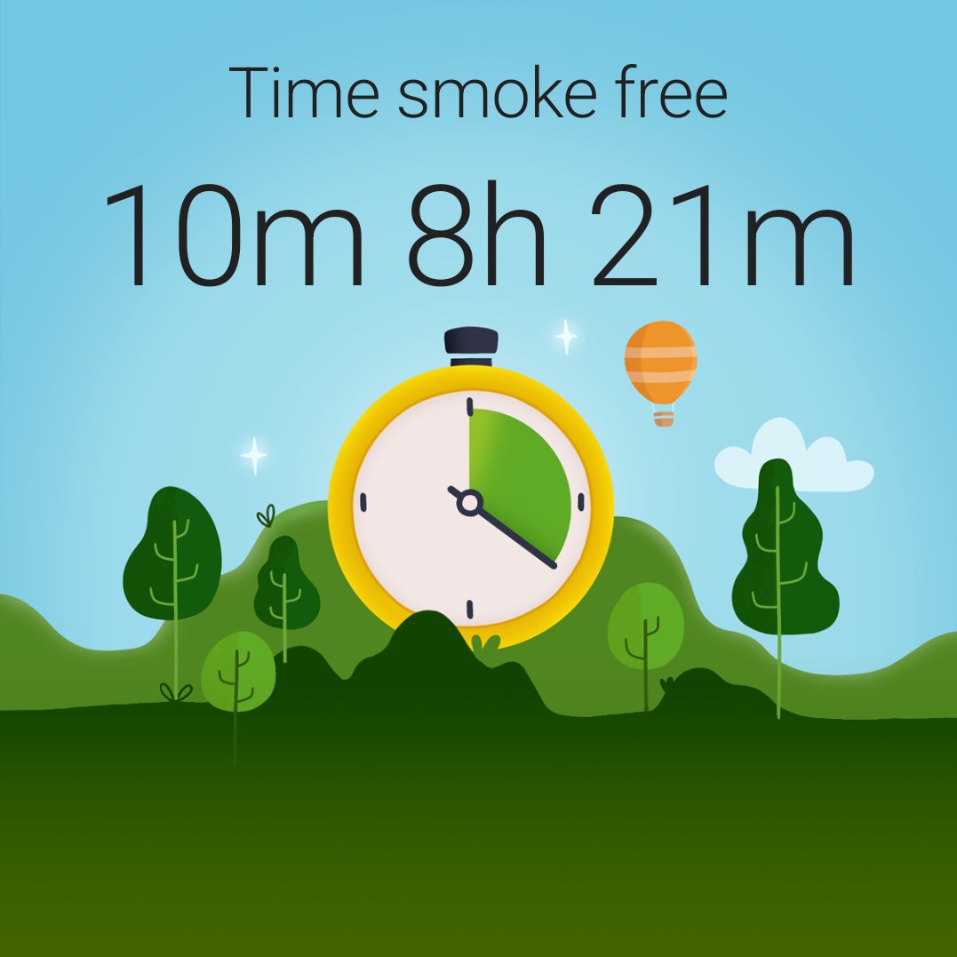 Nells_Way's tweet image. I can't believe it's been 10 months since my last cigarette