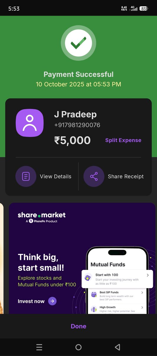 I gave a small help on my behalf, you also help as much as you can.❤️🙏